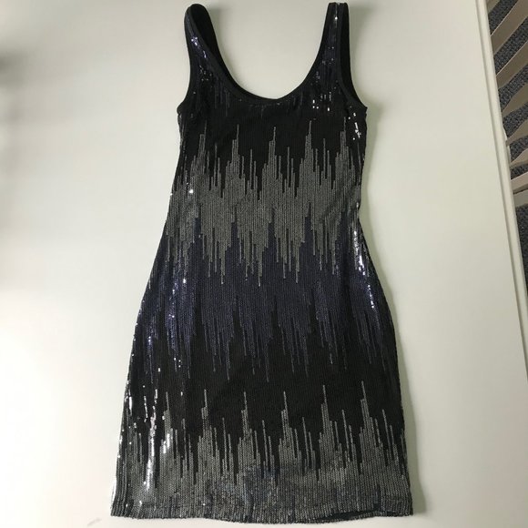 Willow & Clay Sequined Tank Dress Small - Picture 3 of 6